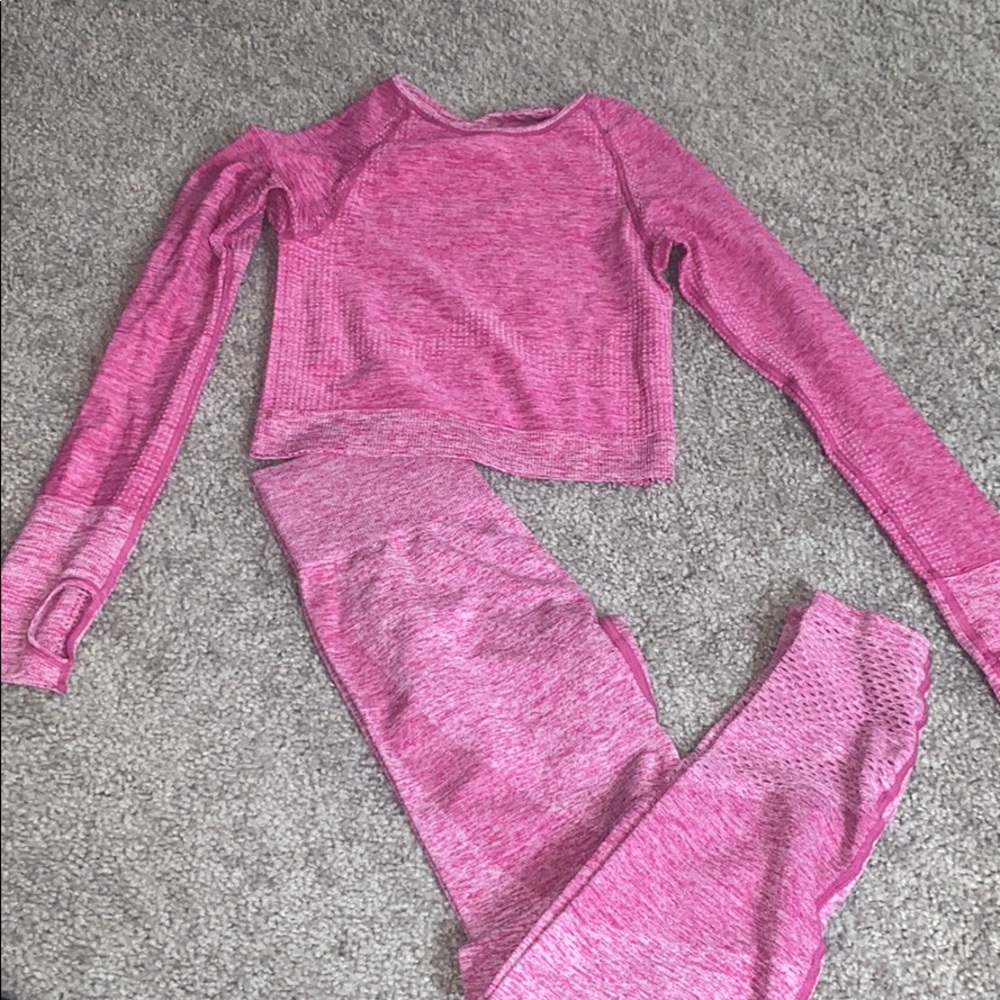 PINK SEAMLESS SET